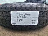 17" Ford Bronco Big Bend wheels rims 10384 OEM Ranger 2023 2024 2025 2026 NEW Texas Truck Tire