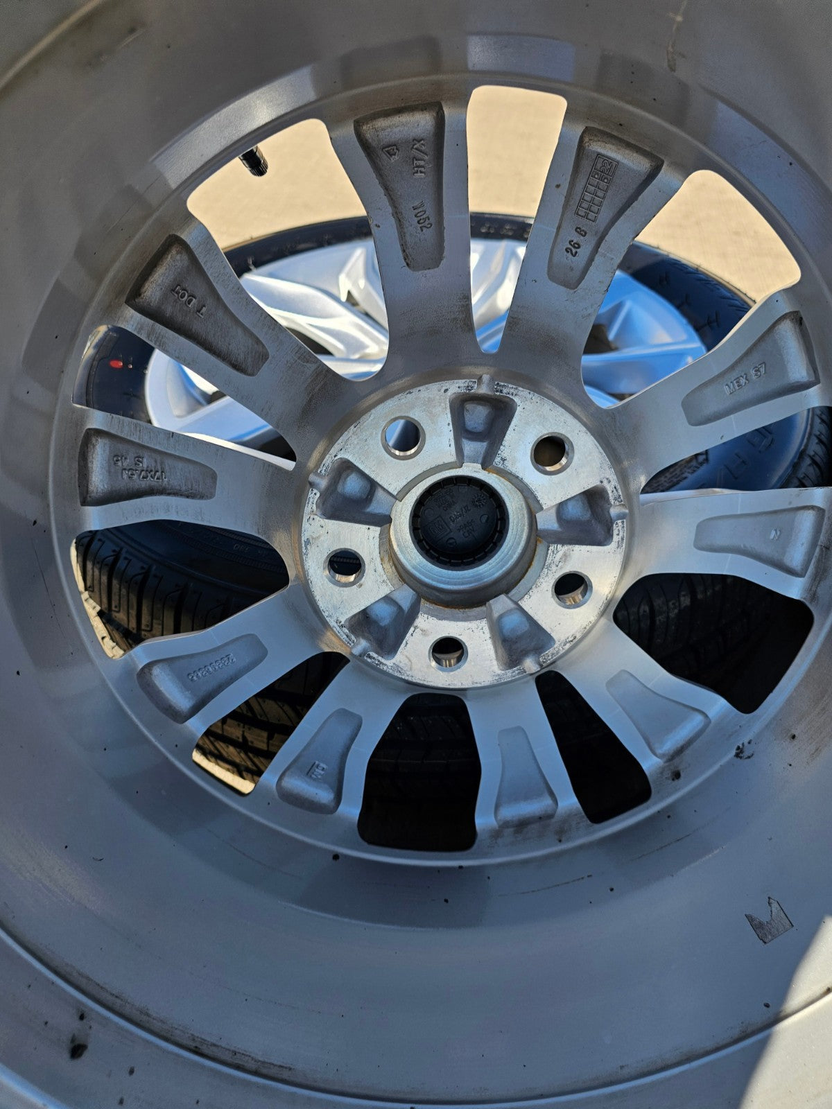 17" Chevy Malibu OEM wheels rims 5894 tires Impala GMC Terrain Equinox 5x120 Texas Truck Tire