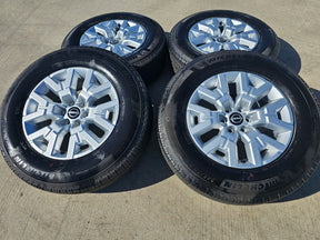 17" Nissan Frontier OEM Desert Runner 62832 wheels rims 2023 2024 2025 NEW Texas Truck Tire