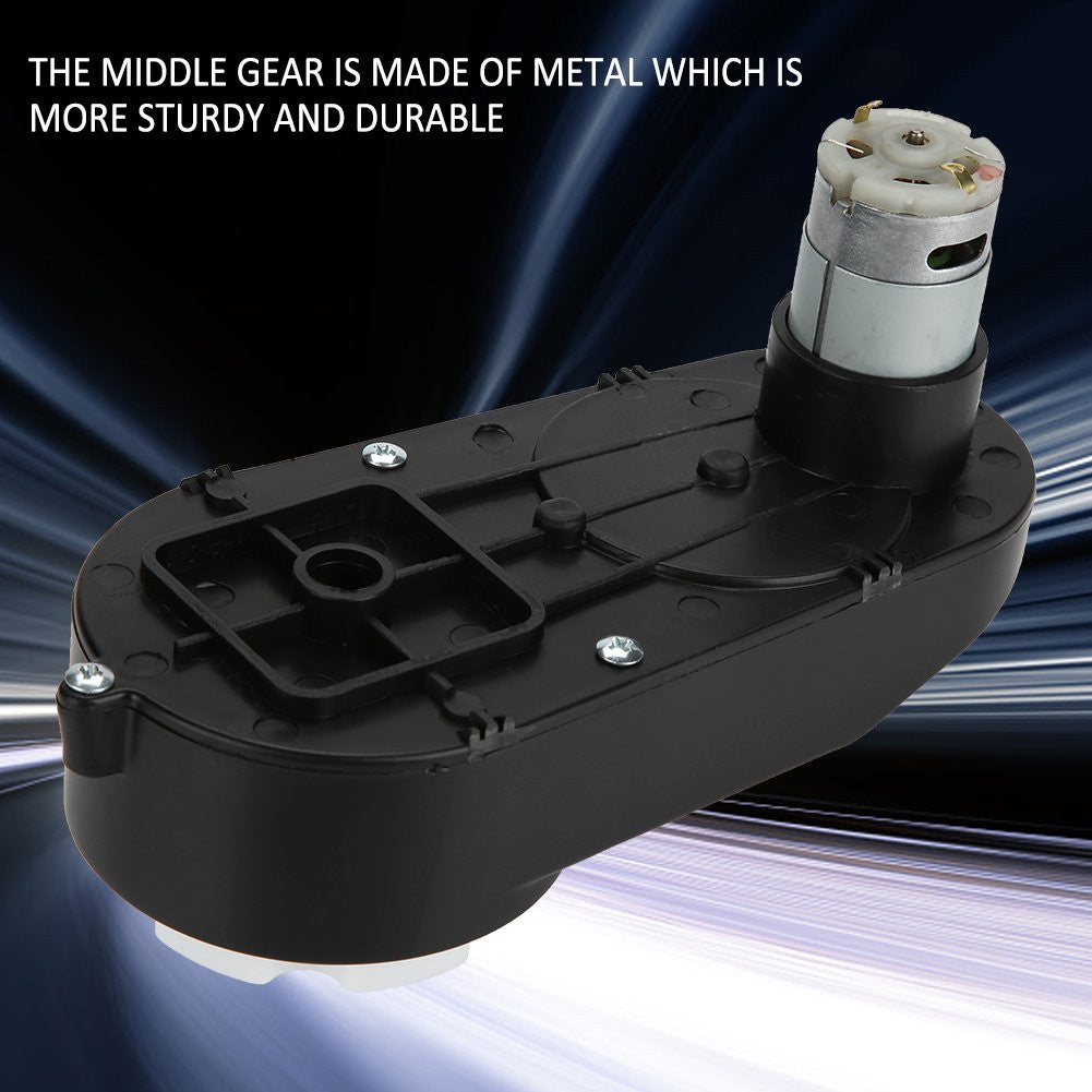 12V 20000RPM Motor for Kids Ride-On Car Wheels and Accessories