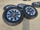20" Chevy Silverado GMC Sierra AT4 2500 3500 OEM 5960 5947 wheels rims NEW Texas Truck Tire