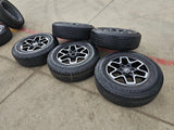 18" Ford Bronco wheels rims black 95213 Ranger tires 2022 2023 2024 2025 2026 Texas Truck Tire