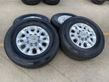 18" Chevy Silverado 2500 3500 OEM 5959 wheels rims MICHELIN LTX A/T2 NEW Texas Truck Tire
