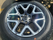 20" Dodge Ram 1500 OEM 94059 Laramie wheels rims 68583860AA 2024 2025 2026 NEW Texas Truck Tire