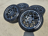 19" Ford Mustang GT Track Pack OEM 10600 10603 wheels rims 2025 2026 TPMS NEW Texas Truck Tire