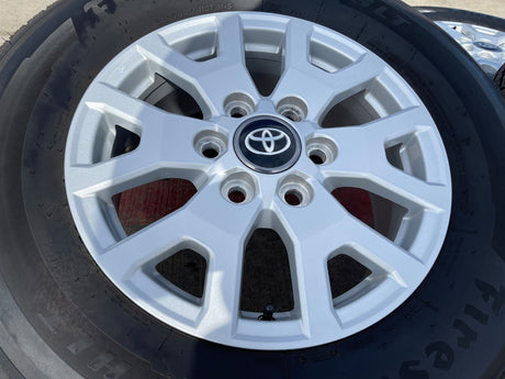 17" Toyota Tacoma 4Runner TRD OEM 94254 10637 wheels rims 2025 2026 FIRESTONE Texas Truck Tire