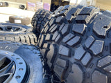 17" Ford F-150 Raptor OEM BEADLOCK rims wheels 10459 95210 M/T2 37" tires NEW Texas Truck Tire