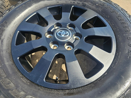 18" Toyota Land Cruiser OEM wheels rims 95952 Tundra Sequoia 2024 2025 2026 BFG Texas Truck Tire