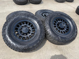 18" AEV SALTA GMC Sierra AT4X Chevy Trail Boss 2500 OEM wheels rims GOODYEAR 35" Texas Truck Tire
