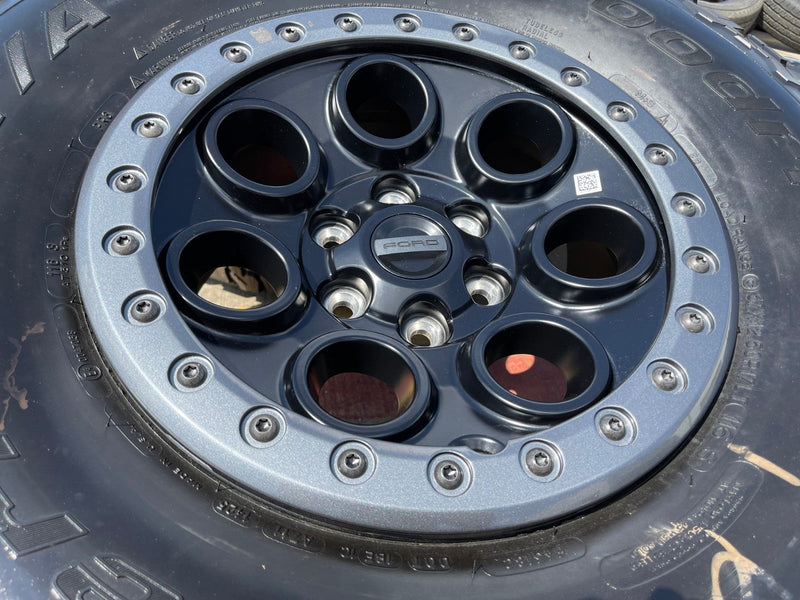 17" Ford F-150 Raptor OEM BEADLOCK 10612 rims wheels BFG KO2 37" 2025 2026 NEW Texas Truck Tire