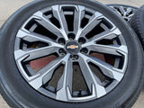 22" Chevy Tahoe Silverado Suburban OEM wheels rims 2022 2023 2024 2025 2026 NEW Texas Truck Tire