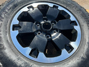 (1) 18" Ford Bronco BADLANDS OEM black wheel rim 10282 Ranger Spare tire Texas Truck Tire