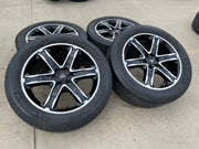 22" Ford F-150 Expedition PERFORMANCE OEM 10200 rims wheels MICHELIN Texas Truck Tire