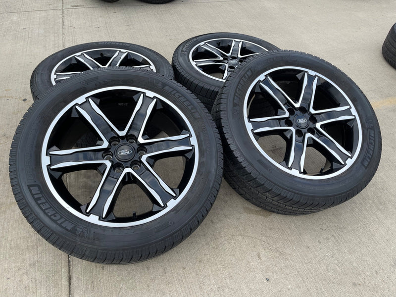 22" Ford F-150 Expedition PERFORMANCE OEM 10200 rims wheels MICHELIN Texas Truck Tire