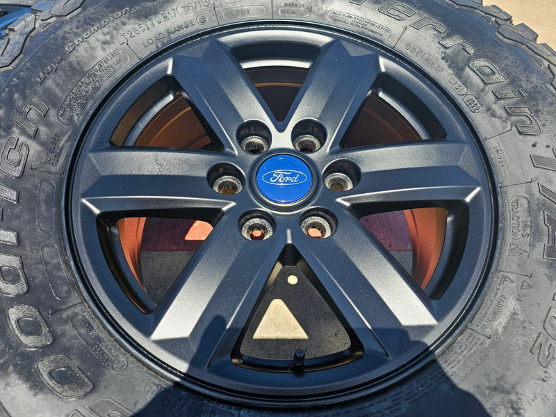 17" Ford F-150 OEM RATTLER Tremor 10339 rims wheels 2024 2025 2026 NEW Texas Truck Tire