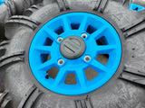 14" Polaris RZR 1000 XP Turbo wheels rims tires 1522842-655 Cast 53 Flash Texas Truck Tire