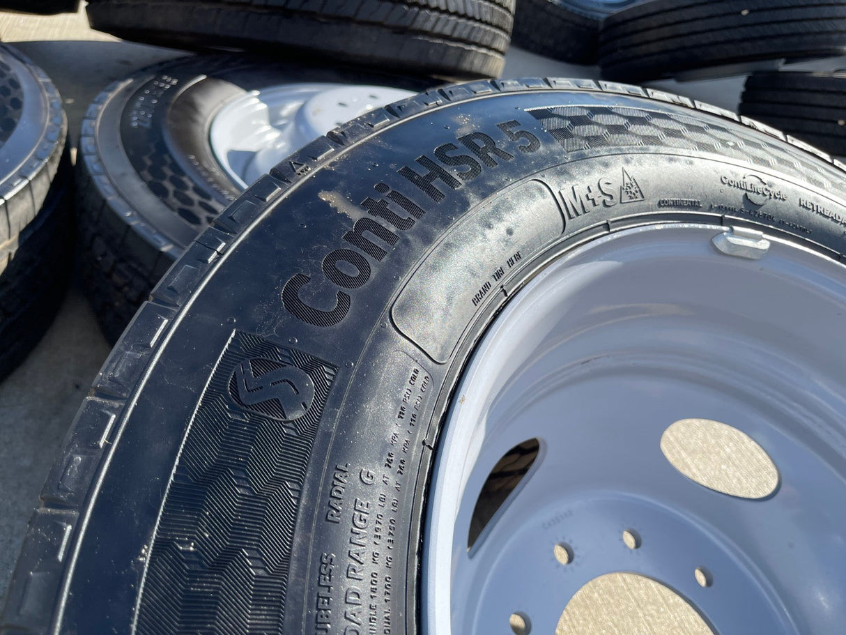 19.5" Ford F-450 Dually F-550 rims wheels RAM 4500 OEM 10x225 CONTINENTAL NEW Texas Truck Tire