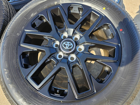20" Toyota Tundra TRD OEM wheels rims TSS 75276 95295 Sequoia 2024 2025 2026 NEW Texas Truck Tire