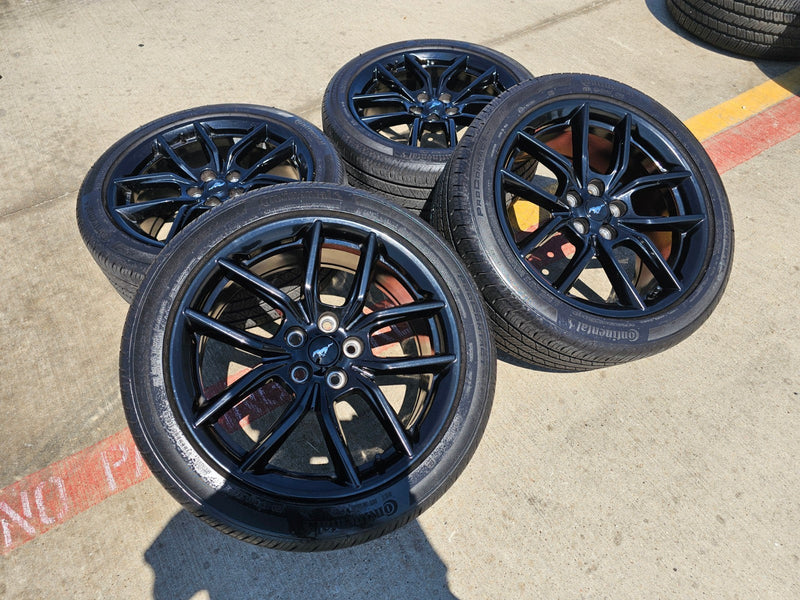 19" Ford Mustang GT Performance Track Pack OEM 10596 wheels rims 2024 2025 2026 Texas Truck Tire