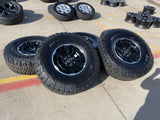 17" Ford Bronco HERITAGE SASQUATCH OEM 22025 wheels rims BFG KO2 A/T 37" NEW Texas Truck Tire