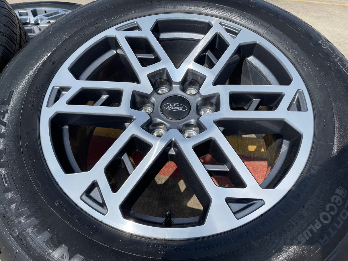 20" Ford F-150 LARIAT OEM 94219 rims wheels Expedition 2026 CONTINENTAL NEW Texas Truck Tire