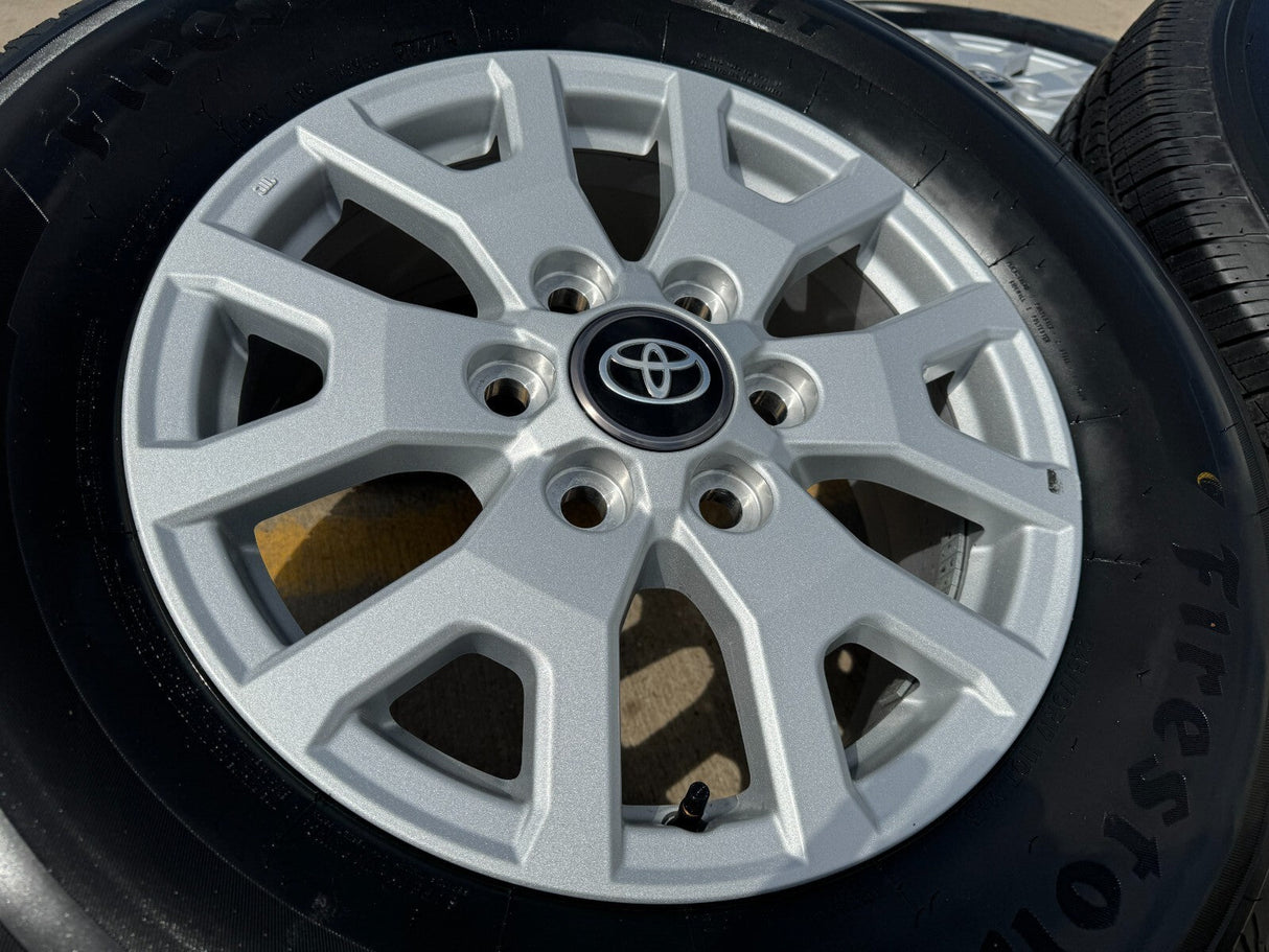 17" Toyota Tacoma 4Runner TRD OEM 94254 10637 wheels rims 2024 2025 2026 NEW Texas Truck Tire
