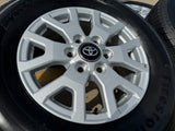 17" Toyota Tacoma 4Runner TRD OEM 94254 10637 wheels rims 2024 2025 2026 NEW Texas Truck Tire