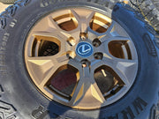18" Lexus GX550 OEM 10544 wheels rims BRONZE Toyota Land Cruiser Tundra NEW Texas Truck Tire