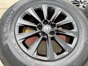 18" Toyota Grand Highlander OEM 10525 wheels rims BLACK Lexus TX350 NEW MICHELIN Texas Truck Tire