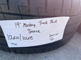 19" Ford Mustang GT Track Pack OEM 10600 10603 Bronze wheels rims 2025 2026 NEW Texas Truck Tire