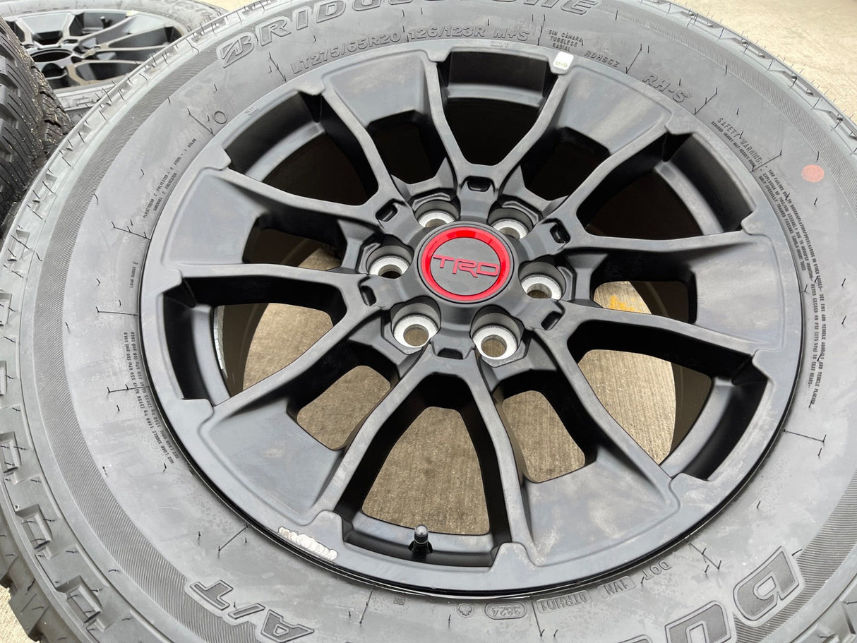 20" Toyota Tundra TRD OEM wheels rims 95314 65196 Sequoia BRIDGESTONE Texas Truck Tire
