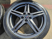 19" + 20" Chevy Corvette Z06 C8 OEM FORGED 94027 94028 wheels rims 2024 2026 NEW Texas Truck Tire