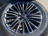 20" GMC Sierra Yukon Chevy Silverado OEM wheels rims 2024 2025 2026 CONTINENTAL Texas Truck Tire
