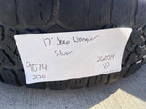 17" Jeep Gladiator OEM wheels rims 9074 Wrangler Kenda Klever A/T Texas Truck Tire