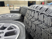 18" Jeep Gladiator Overland OEM wheels rims Wrangler 9241 tires BRIDGESTONE A/T Texas Truck Tire