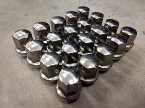 (20) OEM Dodge RAM 1500 Charger Challenger SRT lug nuts polished OE 14x1.5 Texas Truck Tire