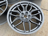 20" + 21" Chevy Corvette Z06 C8 OEM 95580 95581 wheels rims 2024 2025 2026 NEW Texas Truck Tire