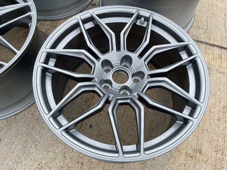 20" + 21" Chevy Corvette Z06 C8 OEM 95580 95581 wheels rims 2024 2025 2026 NEW Texas Truck Tire