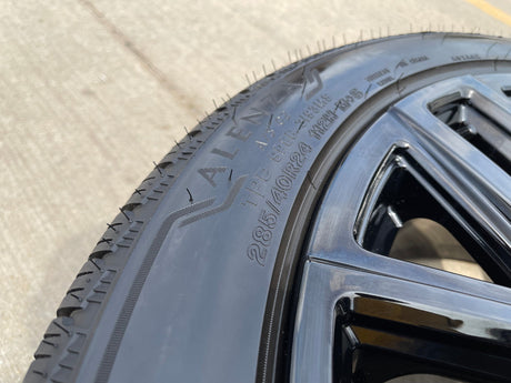 24" GMC Yukon Sierra DENALI OEM wheels rims black 2022 2023 2024 2025 2026 NEW Texas Truck Tire