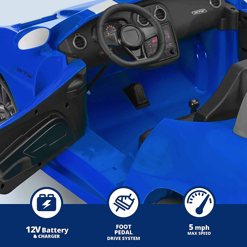 Kid Trax Dodge Viper SRT Convertible Toddler Ride-on Car, Suitable for Children aged 3 to 7 years