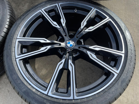 22" BMW X5 X6 X7 OEM 86470 86473 Series wheels rims PIRELLI NEW 2024 2025 2026 Texas Truck Tire