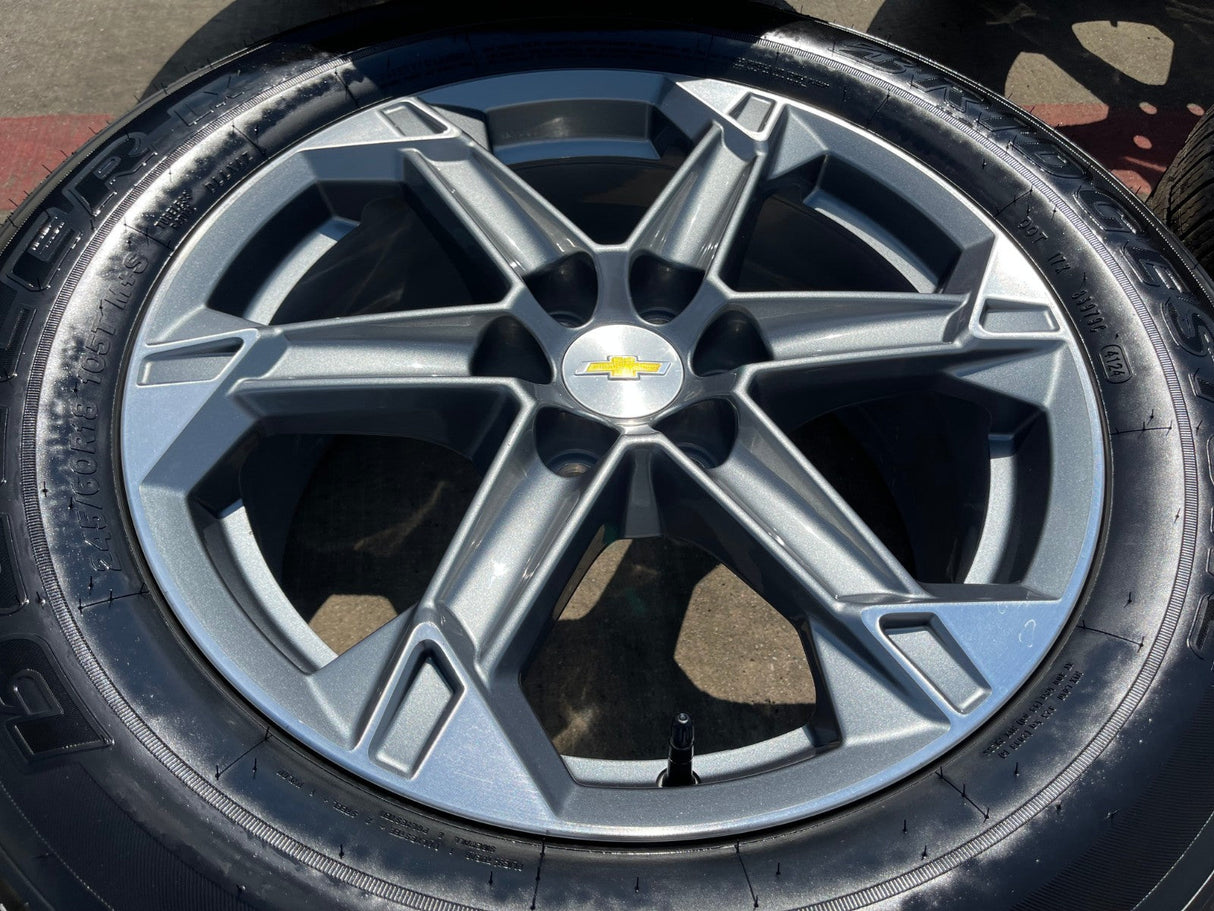 18" Chevy Blazer Traverse GMC Acadia OEM 14083 wheels rims tires NEW Texas Truck Tire