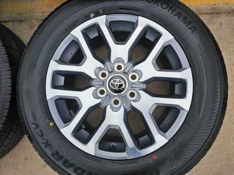 20" Toyota Tundra TSS TRD OEM wheels rims 95359 75277 Sequoia 2024 2025 2026 NEW Texas Truck Tire