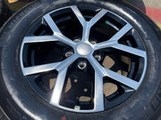 18" Jeep Grand Cherokee L OEM wheels rims 9285 95198 Durango 2025 MICHELIN NEW Texas Truck Tire
