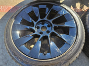 20" Tesla Model Y OEM INDUCTION wheels rims 2022 2023 2024 2025 2026 GOODYEAR Texas Truck Tire