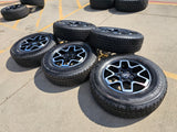 18" Ford Bronco wheels rims black 95213 Ranger 2022 2023 2024 2025 NEW Texas Truck Tire