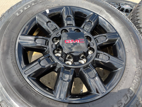 20" GMC Sierra AT4X 2500 3500 OEM 14137 5963 wheels rims Silverado 2025 2026 NEW Texas Truck Tire