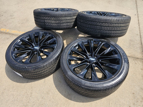 24" Cadillac Escalade V OEM ONYX wheels rims 2022 2023 2024 2025 2026 NEW Texas Truck Tire