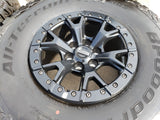 17" Ford F-150 Raptor R OEM BEADLOCK 10460 rims wheels 37" tires BFG NEW Texas Truck Tire