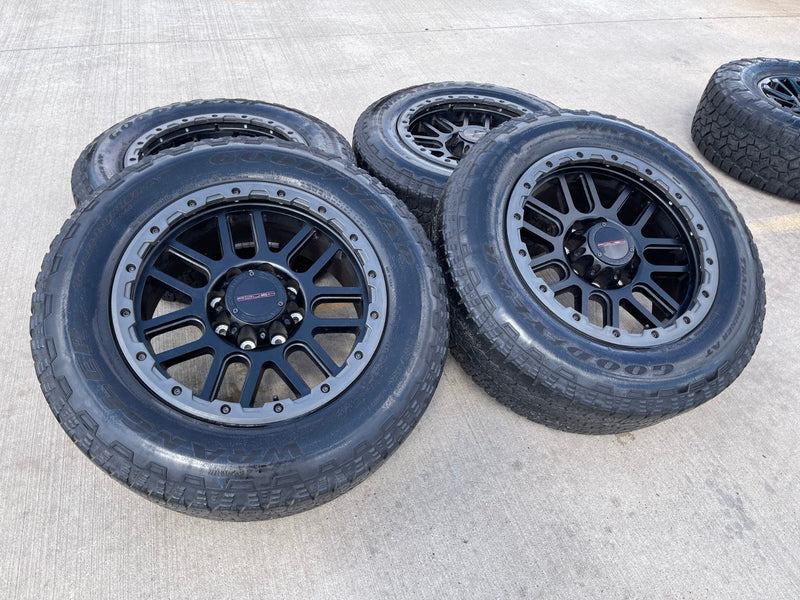 20" Ford F-250 F-350 ROUSH OEM rims wheels tires GOODYEAR Texas Truck Tire
